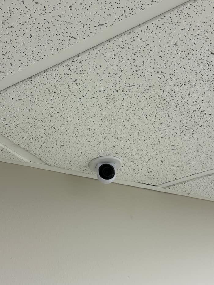 Commercial Interior Cameras — SAGO installation